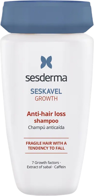 Шампунь проти випадіння волосся Sesderma Seskavel Growth 250 мл (8429979480477) - зображення 1