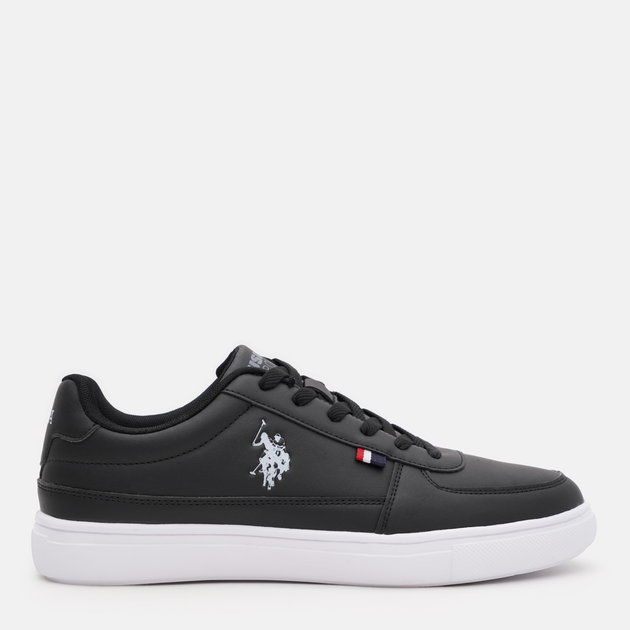 Чоловічі снікери U.S. Polo Assn 3W,Nedved 3Pr 101390366 42 Чорні (8683906437464)