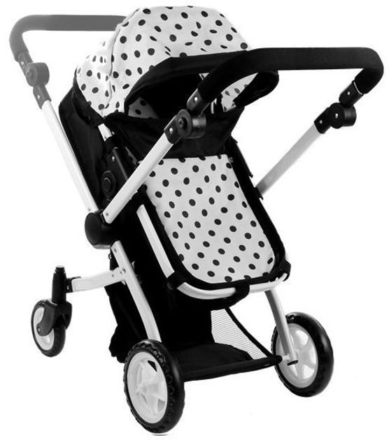 Wózek dla lalek Lean Toys Alice 2w1 - z funkcją pozycji leżącej i siedzącej (5902808158011) - obraz 6