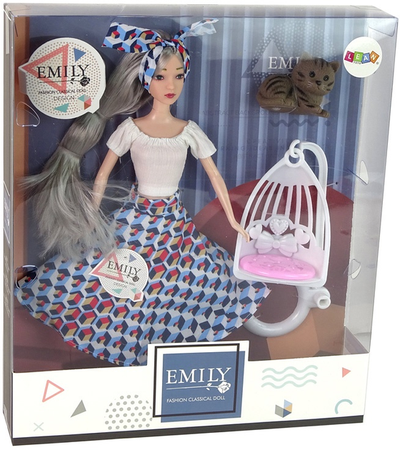 Лялька Lean Toys Емілі з аксесуарами 30 см (5905991001768) - зображення 1
