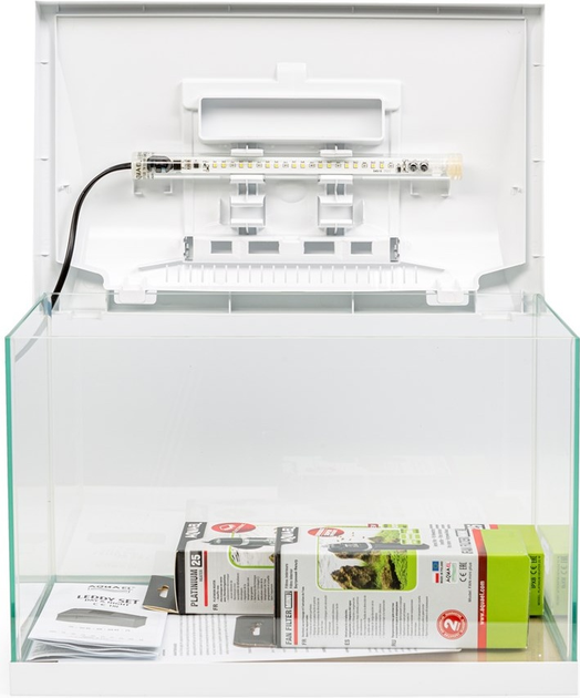 Акваріумний набір Aquael Leddy Plus 40 D&N 2.0 25 L White (5905546333351) - зображення 3