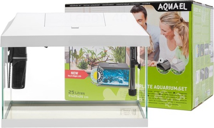 Акваріумний набір Aquael Leddy Plus 40 D&N 2.0 25 L White (5905546333351) - зображення 12