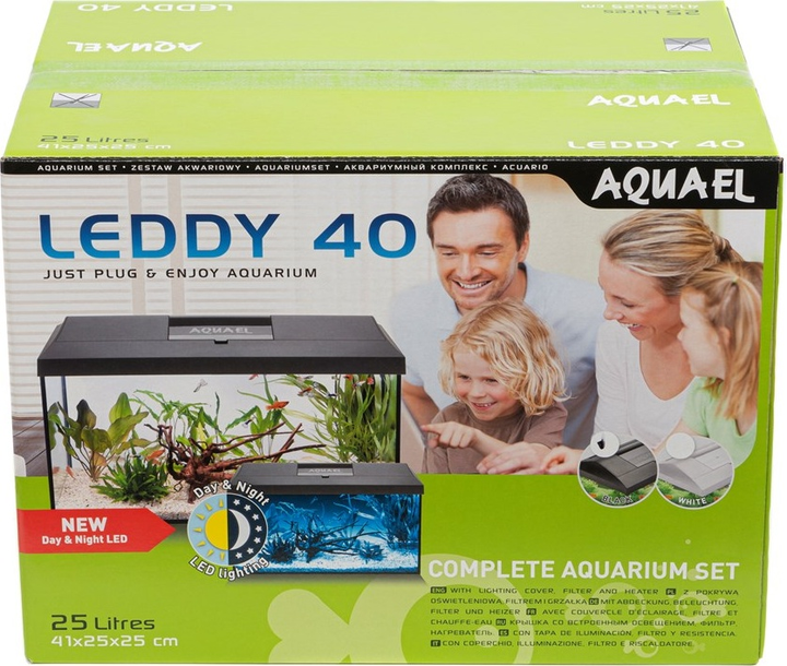 Акваріумний набір Aquael Leddy Plus 40 D&N 2.0 25 L White (5905546333351) - зображення 13