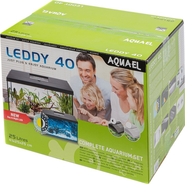 Акваріумний набір Aquael Leddy Plus 40 D&N 2.0 25 L White (5905546333351) - зображення 14