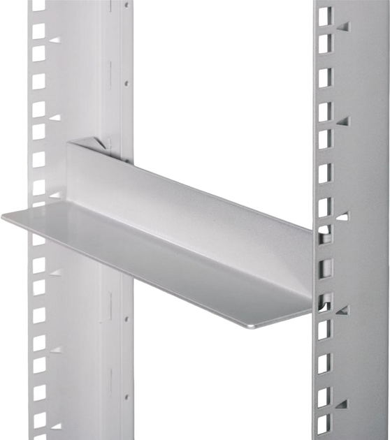 Комплект для монтажу в стійку 19" Schneider Electric Actassi Fixed Slide Gray (NSYGF200OPB) - зображення 1