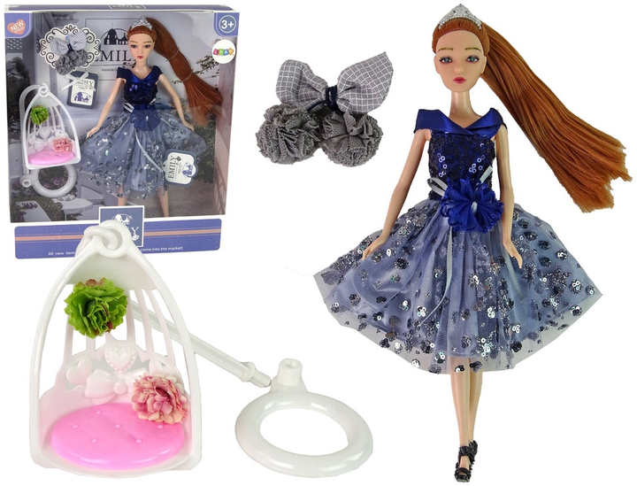 Lalka Lean Toys Emily z akcesoriami 30 cm (5905515359887) - obraz 2