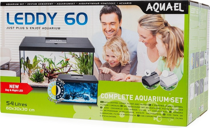 Zestaw akwariowy Aquael Leddy Plus 60 D&N 2.0 54 L White (5905546333375) - obraz 8