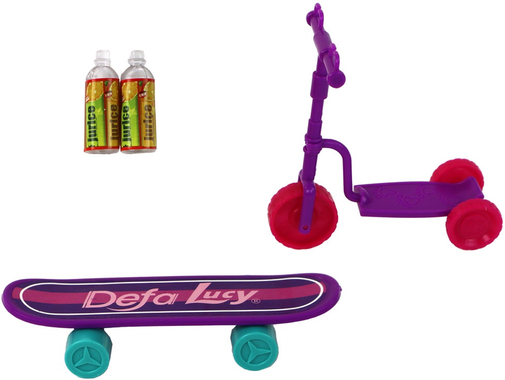 Zestaw lalek Lean Toys Lucy Mama 29 cm + Dziecko 10 cm + Akcesoria (5905515352383) - obraz 8