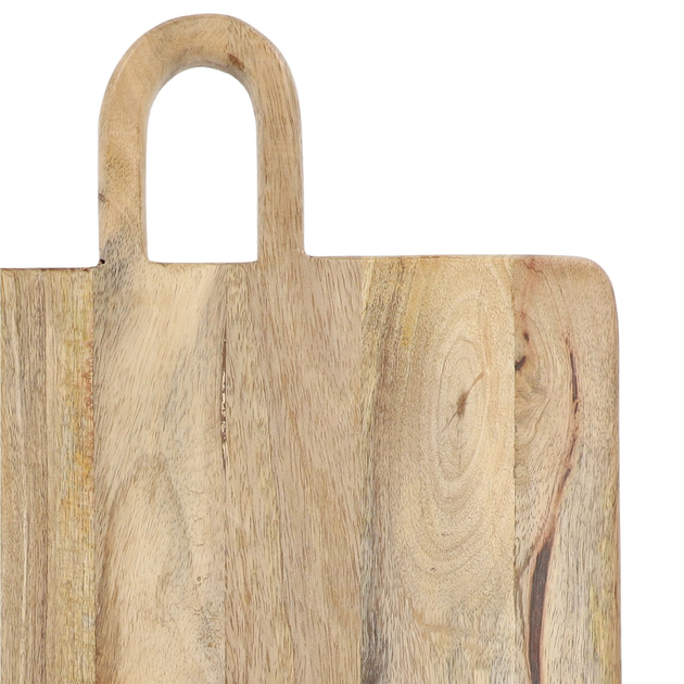 Deska do krojenia Homla Venja Mango drewniana z uchwytem 50 x 31 cm (5902869974162) - obraz 3