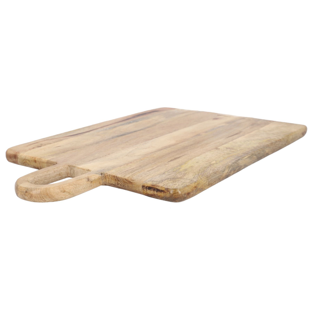 Deska do krojenia Homla Venja Mango drewniana z uchwytem 50 x 31 cm (5902869974162) - obraz 4