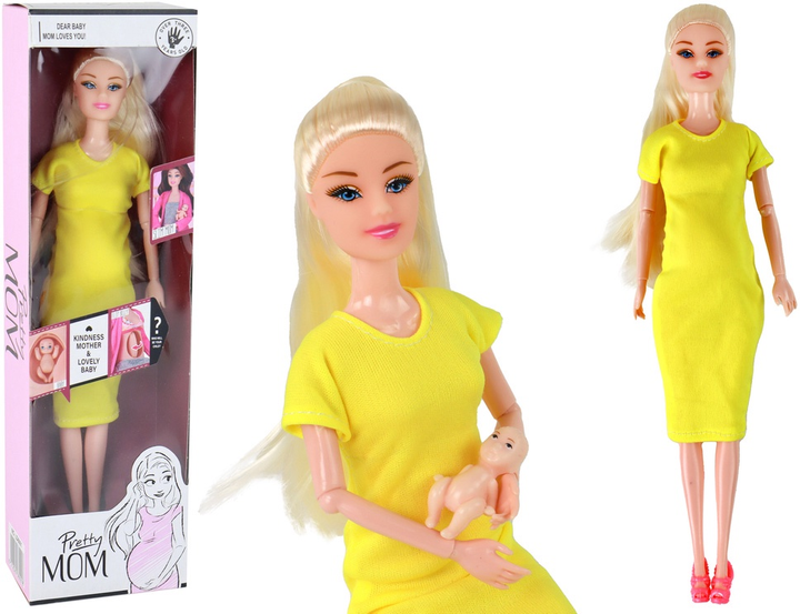Лялька Lean Toys Вагітна мама 31 см (5905679072523) - зображення 2