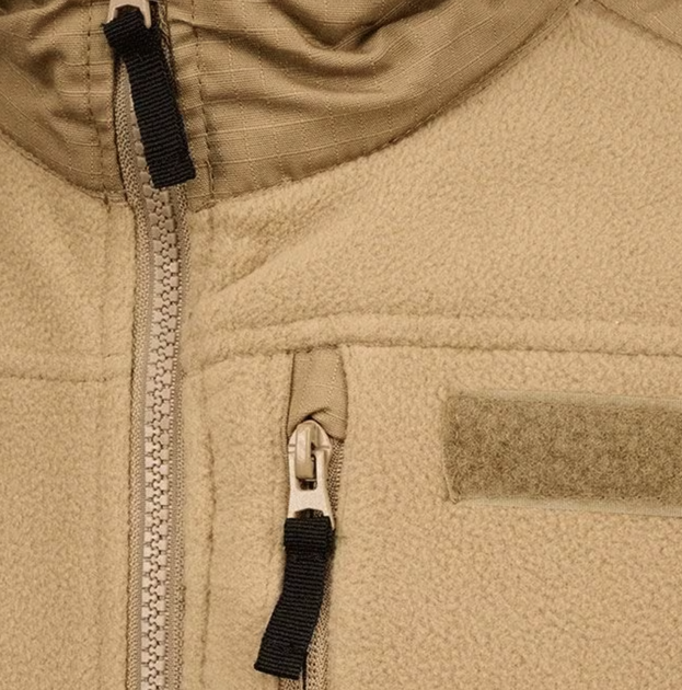 Флісова куртка Brandit Combat Ripstop Coyote XL - зображення 4