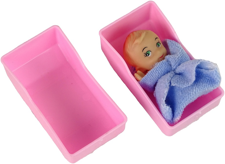 Набір ляльок Lean Toys Лікар 30 см + Немовля 5 см + аксесуари (5905679072578) - зображення 5