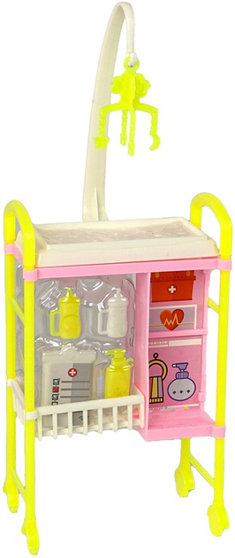 Набір ляльок Lean Toys Лікар 30 см + Немовля 5 см + аксесуари (5905679072578) - зображення 6