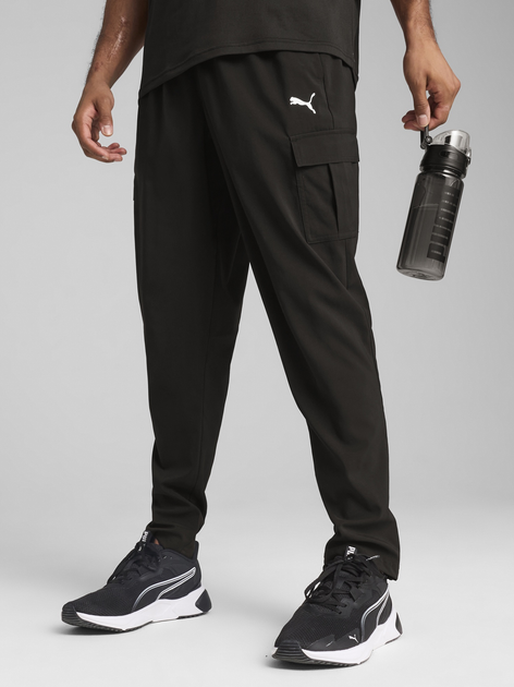 Спортивные штаны мужские Puma Train All Day Tech 52613601 S Black (4067984131478) 