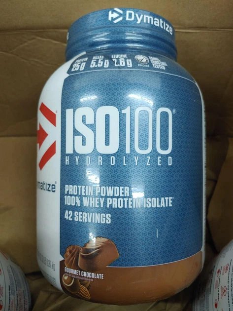 Протеин гидролизованный Dymatize ISO100 1.37 кг (100% изолят