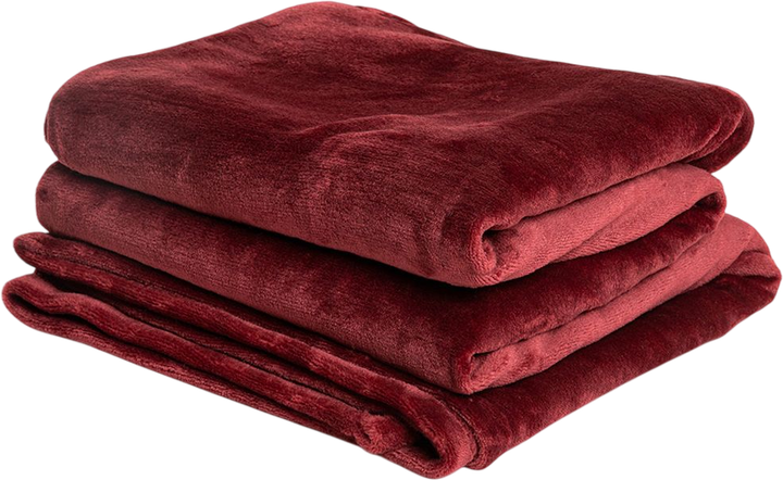 Ковдра Homla Rote бордова 150 x 200 см (5904183824345) - зображення 1