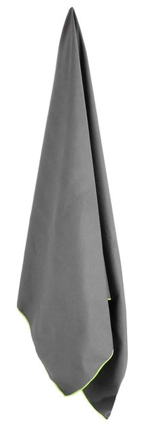 Ręcznik z mikrofibry Springos plażowy szybkoschnący 180 x 90 cm szaro-zielony (5907719435459) - obraz 3
