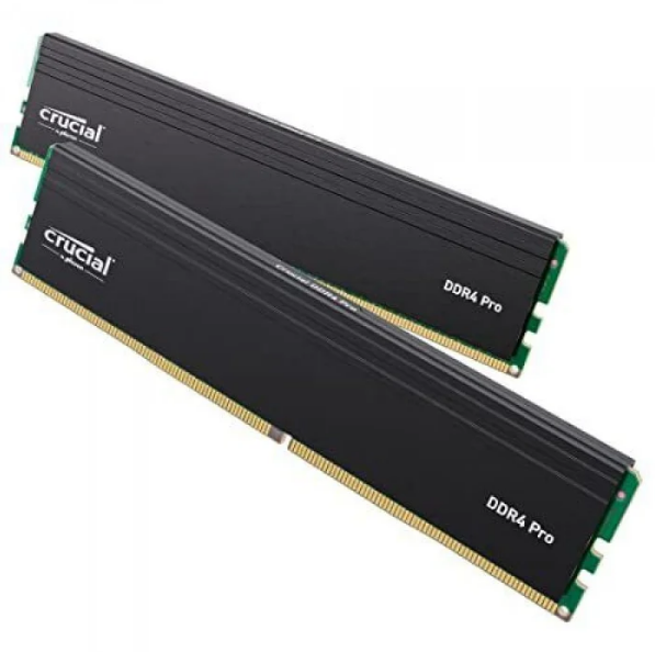 Crucial Pro 64GB Kit (2x32GB) DDR4-3200 UDIMM CL22