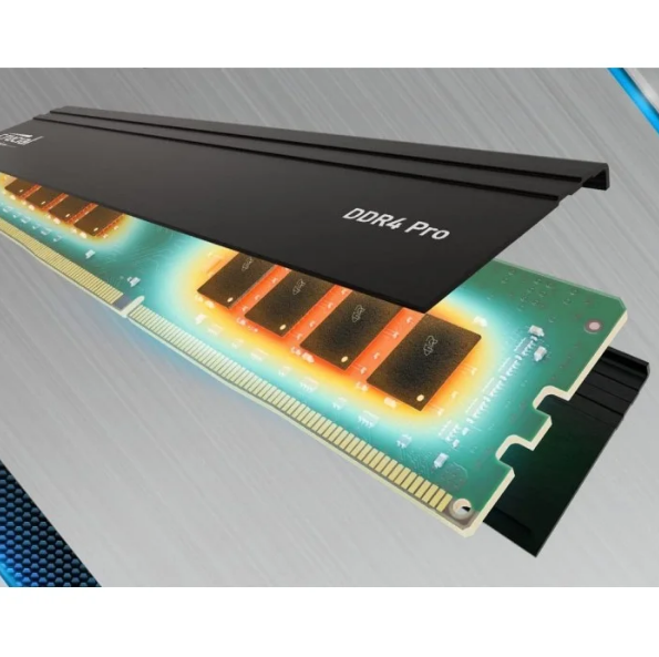 Crucial Pro 64GB Kit (2x32GB) DDR4-3200 UDIMM CL22
