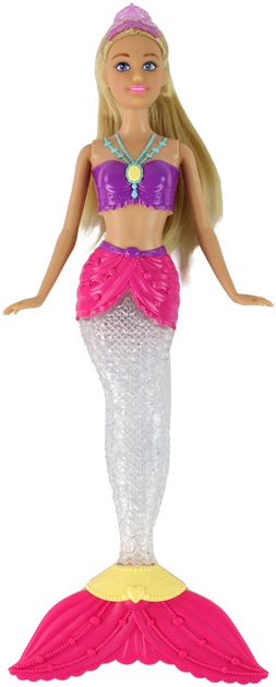 Lalka Lean Toys Anlily Syrena z efektami świetlnymi i dźwiękowymi 24 cm (5905679077597) - obraz 3