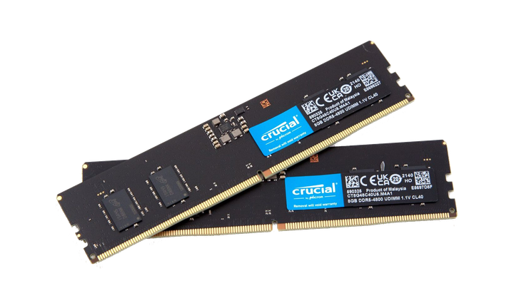 Crucial 16 GB DDR5 4800 MHz (CT16G48C40U5) – фото, відгуки
