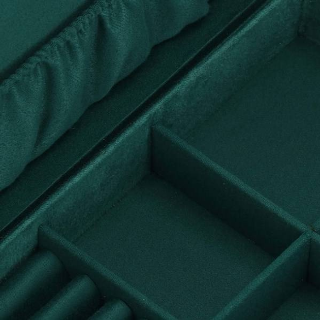 Шкатулка для прикрас Springos HA1043 зелена 29 x 19.5 x 7 см (5907719433141) - зображення 8