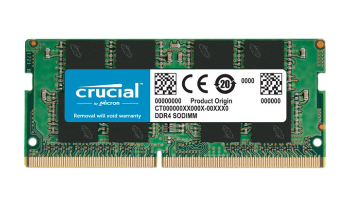 Оперативная память Crucial 16 GB SO-DIMM DDR4 3200 MHz (CT16G4SFRA32A) - Фото 1 Оперативная память Crucial 16 GB SO-DIMM DDR4 3200 MHz (CT16G4SFRA32A) - изображение 1