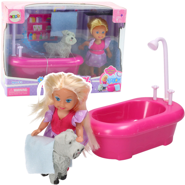 Mini laleczka Lean Toys z akcesoriami 11 cm (5905991058861) - obraz 2