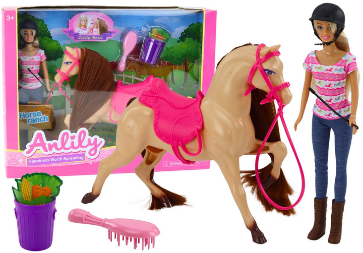 Лялька Lean Toys Анлілі Джокей з аксесуарами 30 см (5905323216150) - зображення 2