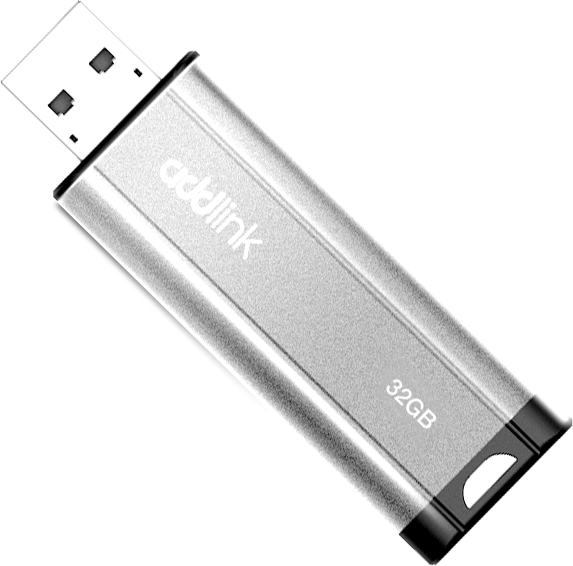 Флешка addlink 32 GB U25 USB 2.0 Silver (ad32GBU25S2) - Фото 1 Флешка addlink 32 GB U25 USB 2.0 Silver (ad32GBU25S2) - изображение 1