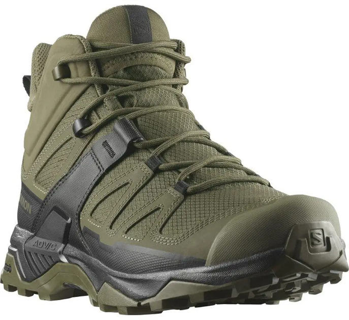 Ботинки Salomon X ULTRA Forces MID Green Black. Размер 41 (1/3) - изображение 2