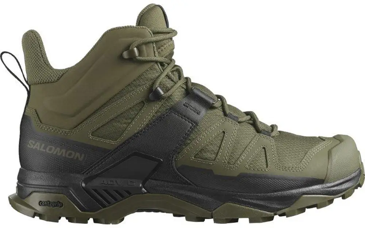 Ботинки Salomon X ULTRA Forces MID Green Black. Размер 41 (1/3) - изображение 3