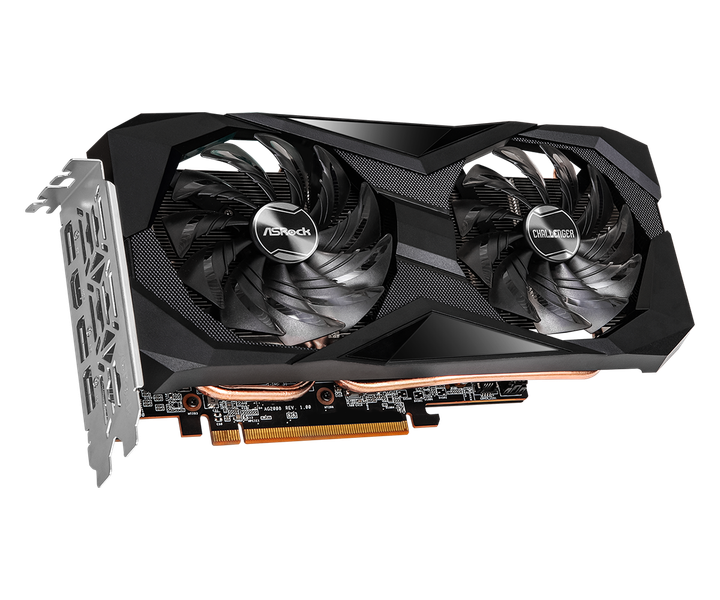 Видеокарта ASRock Radeon RX 6600 XT Challenger D 8GB OC (RX 6600 XT CLD 8GO) - изображение 4