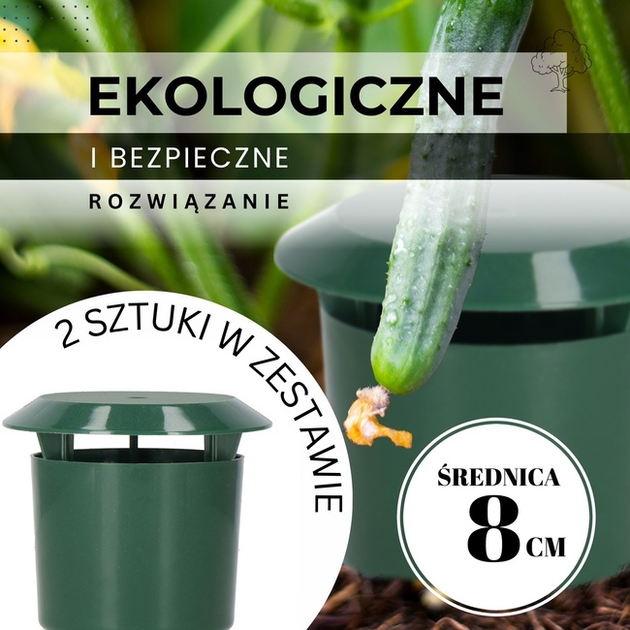 Pułapka na ślimaki Springos GA0006 2 szt (5907719448336) - obraz 9