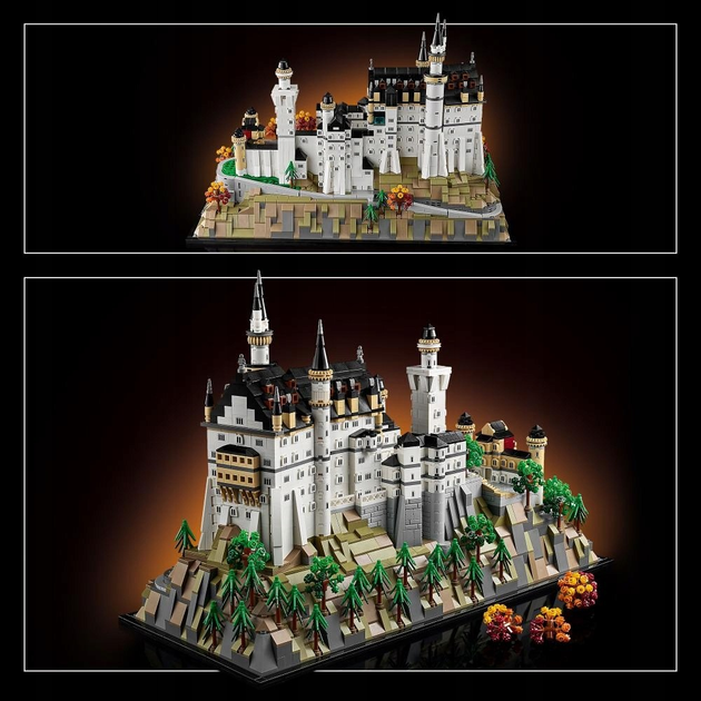 Zestaw klocków LEGO Architecture Zamek Neuschwanstein 3455 elementów (21063) - obraz 7