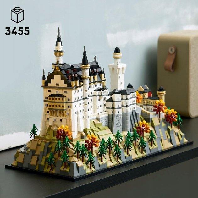 Zestaw klocków LEGO Architecture Zamek Neuschwanstein 3455 elementów (21063) - obraz 12