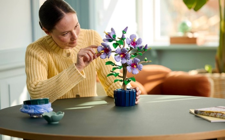Конструктор LEGO Botanicals Гібіскус 660 деталей (10372) - зображення 11