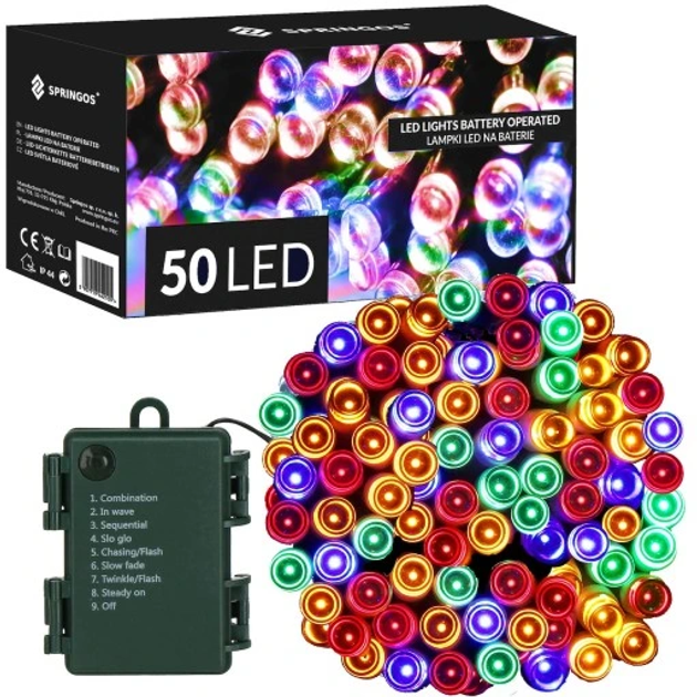 Гірлянда Springos CL4029 50 LED - зображення 1