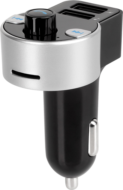 FM-трансмітер Peiying URZ0481 Bluetooth 2x USB (5901890046770) - зображення 2
