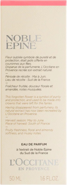 Woda perfumowana unisex L'Occitane en Provence Noble Epine 50 ml (3253581761045) - obraz 2