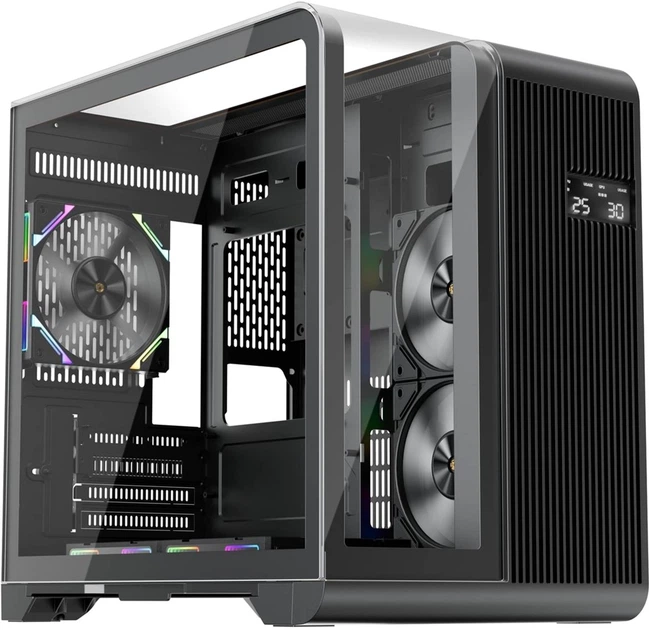 Корпус 1stPlayer RT6 Black (RT6-BK) - Фото 1 Корпус 1stPlayer RT6 Black (RT6-BK) - зображення 1