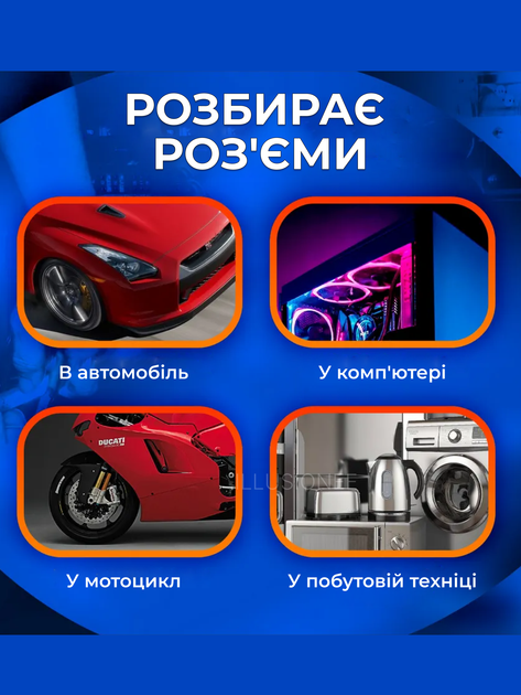 Набор из 82 штук экстракторов / cъемников для извлечения пинов контактов из разъемов авто 3DTOYSLAMP - изображение 3