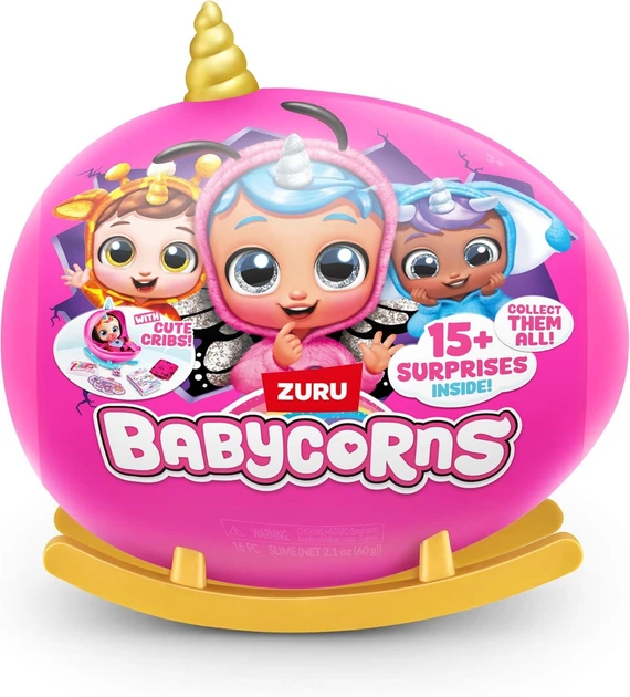 Игрушка-сюрприз Babycorns-D Кукла Жираф 92107D - изображение 7