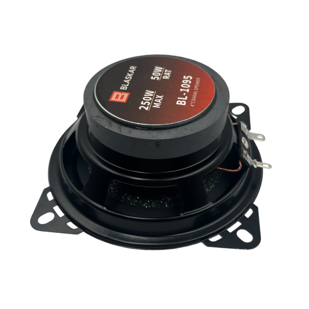 Автомобільна автоакустика кругла 4 дюйми 10 см 12V коаксіальна BLASKAR BL-1095 - зображення 5