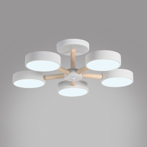 Светодиодный светильник-люстра Ardero AL6195ARD 65W 3000-6500К 5200Лм SCANDY 580х160 мм с ПДУ - изображение 4