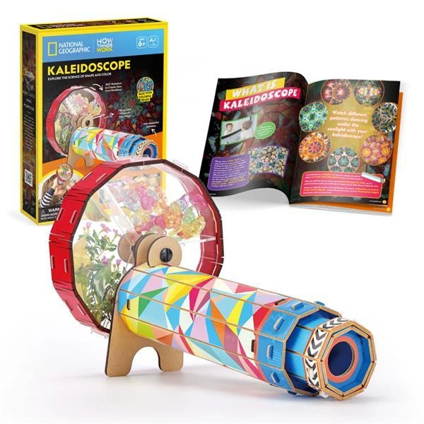 Набор для моделирования Cubic Fun STEM Калейдоскоп DS1090h - изображение 2