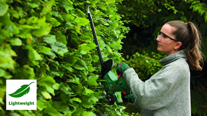 Nożyce akumulatorowe Bosch EasyHedgeCut 18-45 + 1 akumulator PBA 18 V 2 Ah + ładowarka AL 1810 CV (0600849H02) - obraz 8