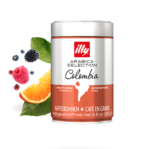 Кофе в зёрнах illy Arabica Selection Colombia (Колумбия), 250 г - Фото 1 Кофе в зёрнах illy Arabica Selection Colombia (Колумбия), 250 г - изображение 1