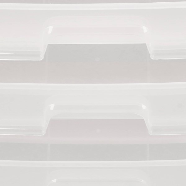 Органайзер для косметики Springos HA1093 молочний 26.5 x 23.3 x 17 см (5907719433936) - зображення 8
